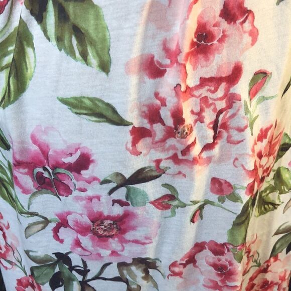 Show Me Your Mumu One Size Short Floral Romantic Colorful Classic Lightweight Ro - Picture 4 of 6